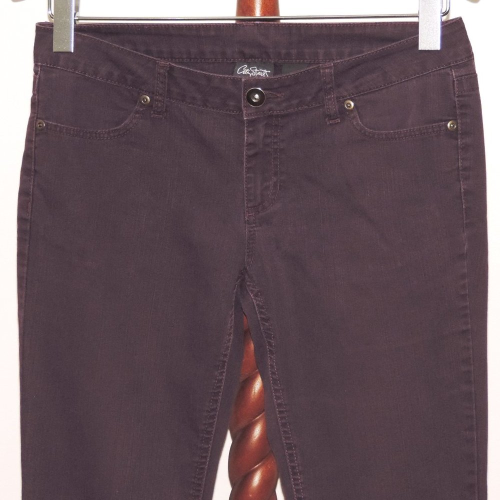 City Streets Straight Leg Stretch Denim Jeans
